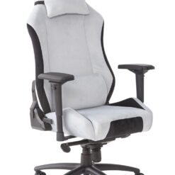 X Rocker Messina Fabric Gaming Office Chair - Silver