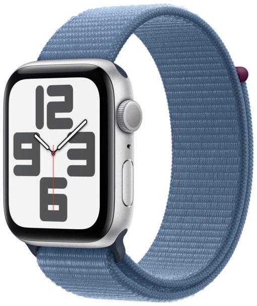 Apple Watch SE GPS 44mm Alu Case/Winter Blue Sport Loop 2023