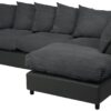 Argos Home Harry Right Hand Corner Chaise Sofa - Charcoal