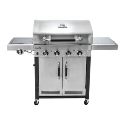 Char-Broil Advantage Series 445S - 4 Burner Gas Barbecue Grill with TRU-Infrared technology, Stainless steel Finish