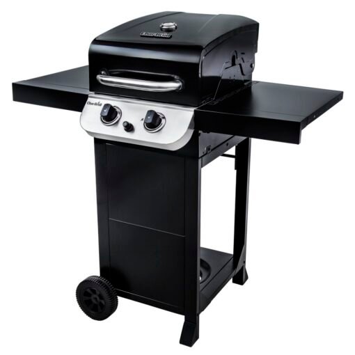 Char-Broil Convective Series 210B - 2 Burner Gas Barbecue Grill, Black Finish
