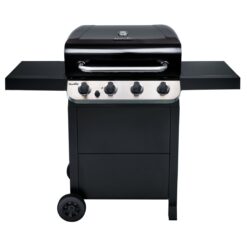 Char-Broil Convective Series 410B - 4 Burner Gas Barbecue Grill, Black Finish