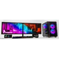 Gaming PC Bundle i7 Dual Screen 480 SSD 1TB 16GB Ram GTX 1650