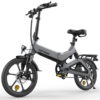 HITWAY Electric Bike 16 inch with Foldable Function and Pedal Assist