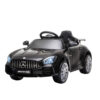 HOMCOM 12V Licensed Mercedes Ride-On Car w/ Lights Music Remote 3+ Yrs Black