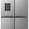 Hisense RQ560N4WCF PureFlat American Fridge Freezer - Silver