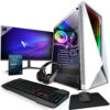 ( I-16 | AMD Ryzen 3200G | Vega 8 | 16GB RAM | 1TB HDD | 240GB SSD | Win 11 | WiFi | 24" Monitor Bundle ) Vibox I Gaming PC