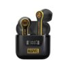 Iron Man in-ear earphones, TWS true wireless earphones, Bluetooth 5.1 earbuds, HIFI stereo smart call, noise reduction LED display fingerprint touch,