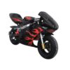 Mini Motorcycle RED Sports Moto Racer Petrol Off Road Dirt Bike 49cc