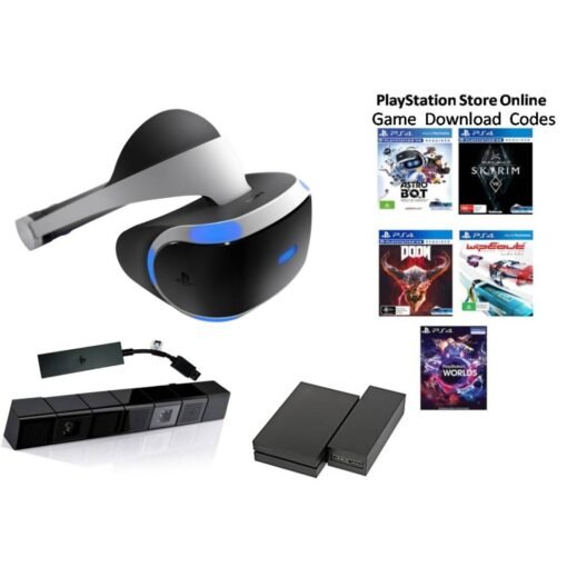 PlayStation 5 VR Virtual Reality Headset + 5 Games - Download Codes PS5 PSVR