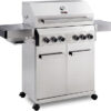 Rossa Belfry Kitchen 4 - Burner Free Standing Natural Gas 42765 BTU with Side Burner and Cabinet