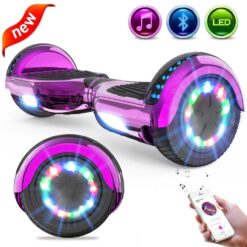 (6.5'' Hoverboards, Self Balanced Electric Scooter Segway Gifts for Kids Toys with Bluetooth and LED Lights) 6.5'' Hoverboards E Scooter Segway for Ki