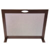 Andriy Metal Single Panel Fireplace Screen