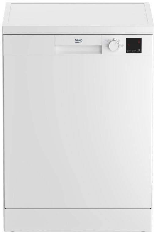 Beko DVN04X20W Full Size Dishwasher - White