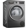 Bosch Serie 6 Heat Pump Tumble Dryer - 9kg - Grey - A++ Rated - Freestanding - WQG245R9GB