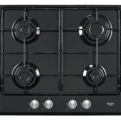 Bush BSH60BFCHB Gas Hob - Black