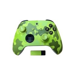 (Camo Yellow) For Xbox Series X/S Wireless Controller Xbox X/S Bluetooth Gamepad PC, 2.4GHZ Wireless Adapter Controller with 3.5mm Headphone Jack with
