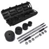 Cast Iron Barbell and Dumbbell Weight Set with Carry Case 50kg