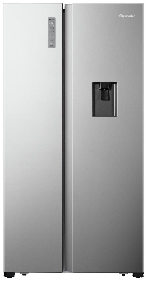 Fridgemaster MS91520DES American Fridge Freezer - Silver