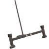 GYM MASTER Full Double Barbell Deadlift Loading Jack with HDPE Padding