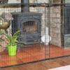 Genevieve 2 Panel Steel Fireplace Screen