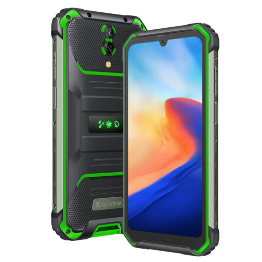 (Green) Blackview BV7200 Android 12 Rugged IP68 Waterproof