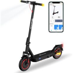 (HITWAY EV10K PRO Electric Scooter App Control, 10'' Foldable 500W E Scooter Adults) Electric Scooter Adult or Kids, Foldable E Scooter