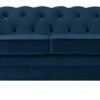 Habitat Chesterfield Velvet 3 Seater Sofa - Blue