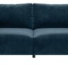 Habitat Julien Velvet 3 Seater Sofa - Navy Blue