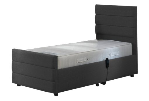 MiBed Orpington Adjustable Single Bed and Memory Mattress