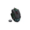 Redragon M908 Impact RGB LED MMO Mouse with Side Buttons Optical Wired Gaming Mouse with 12,400DPI, High Precision, 20 Programmable Mouse Button