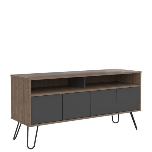 Rocklin Wide Screen Tv Stand with Doors