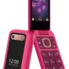 SIM Free Nokia 2660 Flip Mobile Phone - Pink