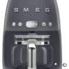 Smeg DCF02GRUK 50's Style Retro Filter Coffee Machine - Grey