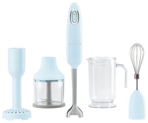 Smeg HBF22PBUK 50's Style Retro Hand Blender - Blue