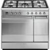 Smeg SUK92MX9-1 90cm Dual Fuel Range Cooker -Stainless Steel