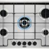 Zanussi ZGNN752X 75cm Gas Hob - Stainless Steel