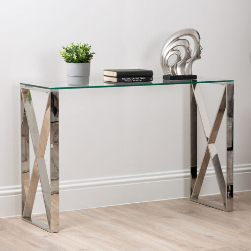 120cm Console Table for Hallway Living Room Furniture, Slim Entryway Table