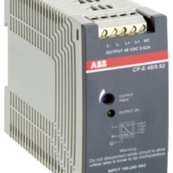 ABB CP-E Switch Mode DIN Rail Power Supply, 85 → 264V ac ac, dc Input, 48V dc dc Output, 1.25A Output, 60W