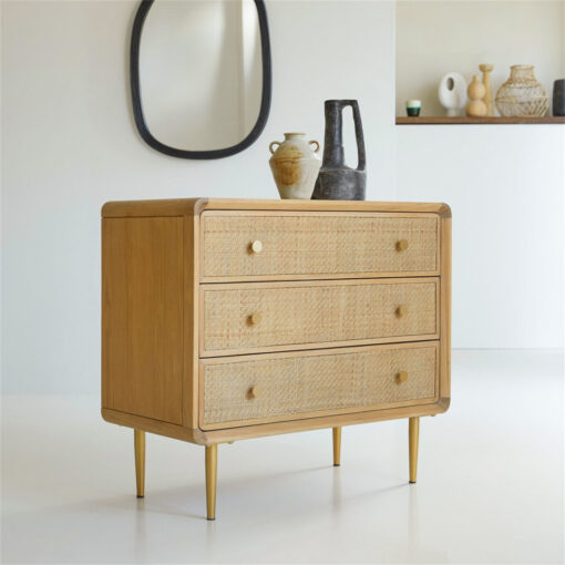 Aariana Solid Wood Rectangle Chest Accent Chest