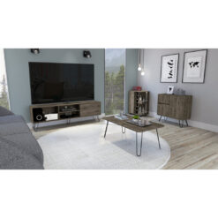 Andorra Set, TV Set Z 180 + Coffee Table + Coffee Table + Living Room Sideboard Z 80 + Low Bar