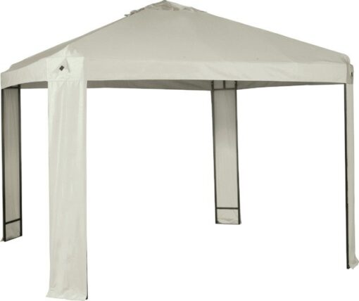 Argos Home 3m x 3m Garden Gazebo - Cream