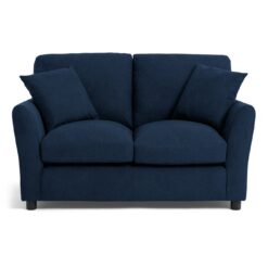 Argos Home Aleeza Fabric 2 Seater Sofa - Navy