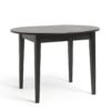 Argos Home Banbury Extending Solid Wood Dining Table - Black