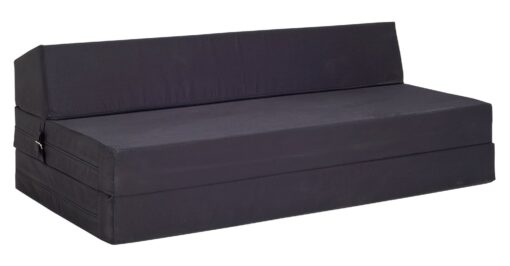 Argos Home Double Fabric Chairbed - Jet Black