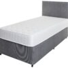 Argos Home Elmdon Memory Single Divan Bed - Grey