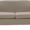 Argos Home Faux Leather 2 Seater Tub Sofa - Mocha