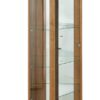 Argos Home Glass Corner Display Cabinet - Light Oak