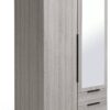 Argos Home Hallingford 2 Dr 3 Drw Wardrobe - Grey Oak Effect