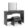 Argos Home Hallingford 3 Drawer Dressing Table - Anthracite